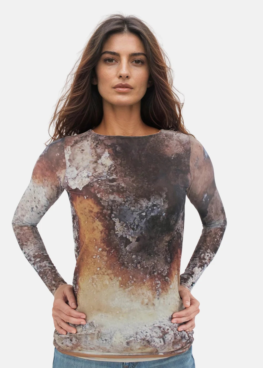 Cavely Florence Double Sheer Top