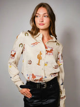 Load image into Gallery viewer, Western Embroidered Shirt