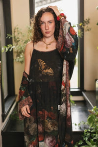 Flight of Fancy Slip Dress