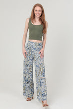 Load image into Gallery viewer, Wide Leg Pants With Lace Inserts