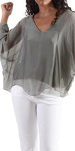 Load image into Gallery viewer, Isabetta Silk Crop Top