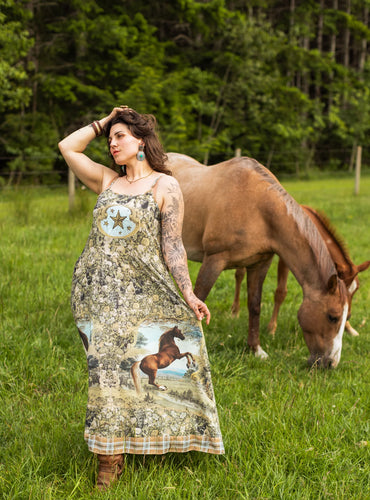 Born to Run Bohome Slip Dress