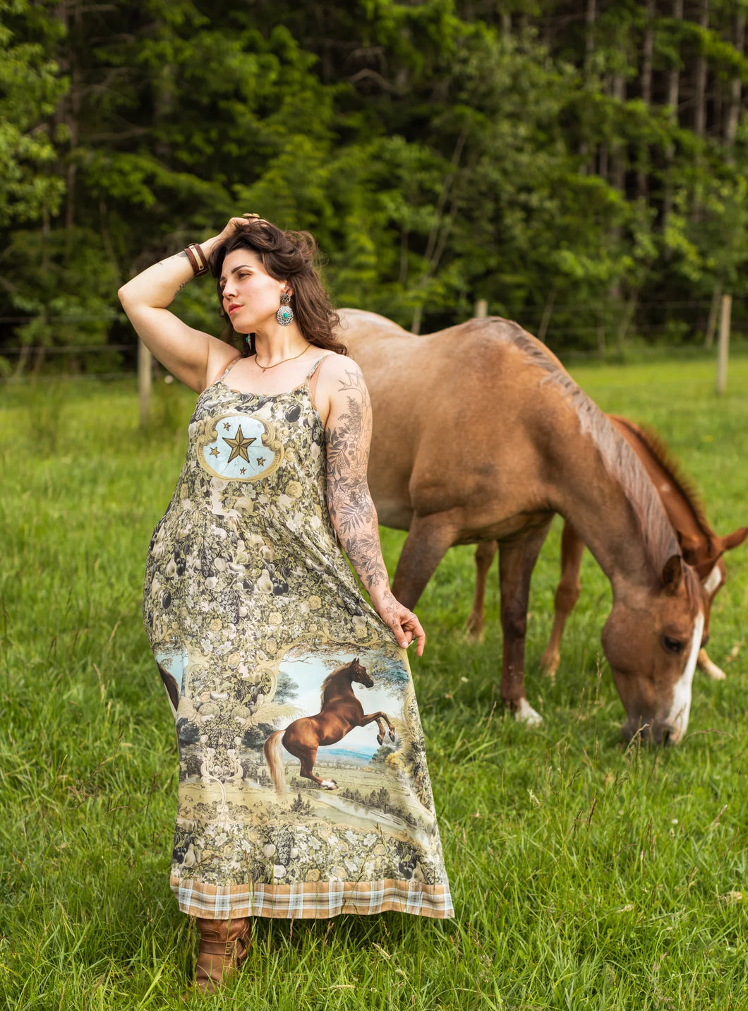 Born to Run Bohome Slip Dress