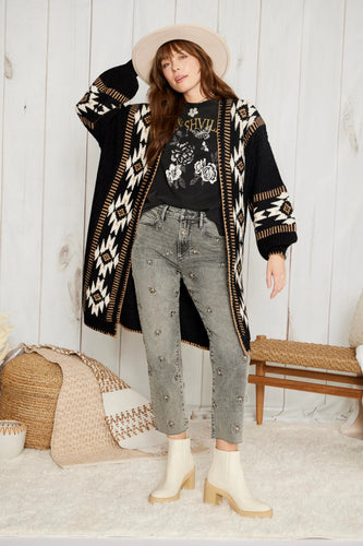 Aztec Midi Cardi