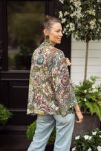 Load image into Gallery viewer, Love Grows Wild Cropped Kimono- Pixie
