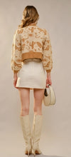 Load image into Gallery viewer, Western Motif Tie Front Cardigan