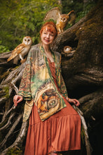 Load image into Gallery viewer, Woodland Wisdom Matinée Duster (Mid-length)