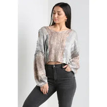 Load image into Gallery viewer, Light weight knit pullover sweater