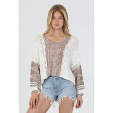 Load image into Gallery viewer, Light weight knit pullover sweater