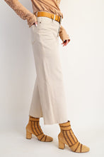 Load image into Gallery viewer, Button Front Stretch Twill Pants