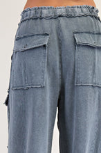 Load image into Gallery viewer, Mineral Washed Wide Leg Pants