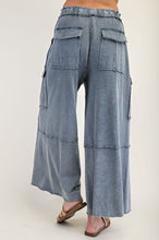 Load image into Gallery viewer, Mineral Washed Wide Leg Pants