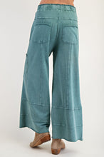 Load image into Gallery viewer, Mineral Washed Terry Knit Pants