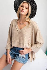 Thermal V Neck Top