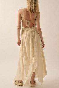 Woven Maxi Dress