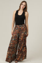 Load image into Gallery viewer, Wide Leg Pants with Lace Inserts