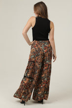 Load image into Gallery viewer, Wide Leg Pants with Lace Inserts