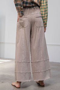 Mineral Washed  Pants