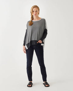 French long-sleeve Striped Tee