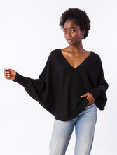 Load image into Gallery viewer, Dolman Sleeve V Neck Sweater