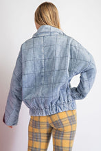 Load image into Gallery viewer, Quilted Denim Jacket